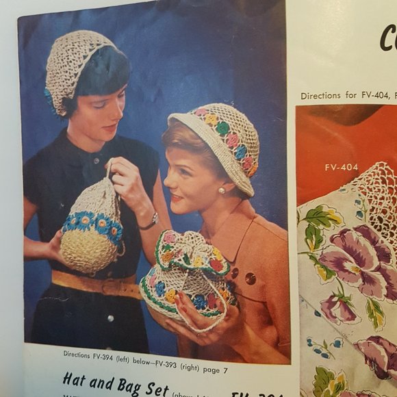 Vintage 1950s Spool Cotton Co (J&P Coats) Quick Tricks in Crochet Book No 267 - Picture 6 of 9